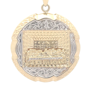 10k Last Supper Charm