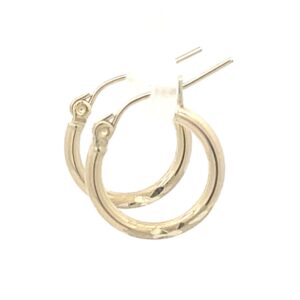 10k Mini Gold Hoop Earrings