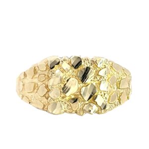 10k Gold Nugget Ring