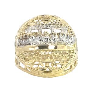 10k Last Supper Ring