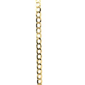 10k Gold Cuban Link Anklet